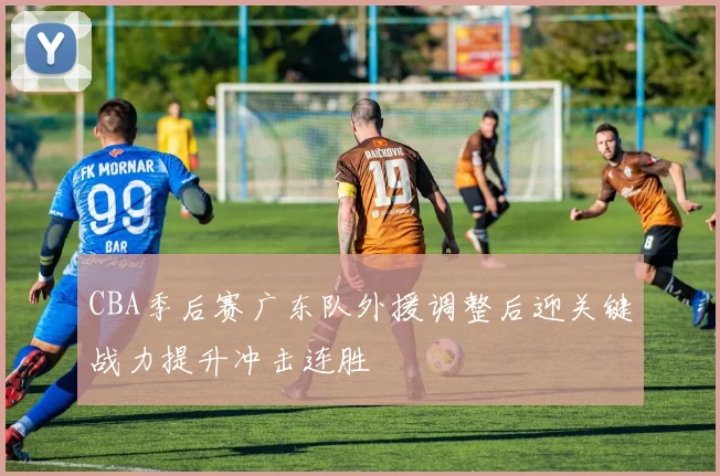CBA季后赛广东队外援调整后迎关键战力提升冲击连胜
